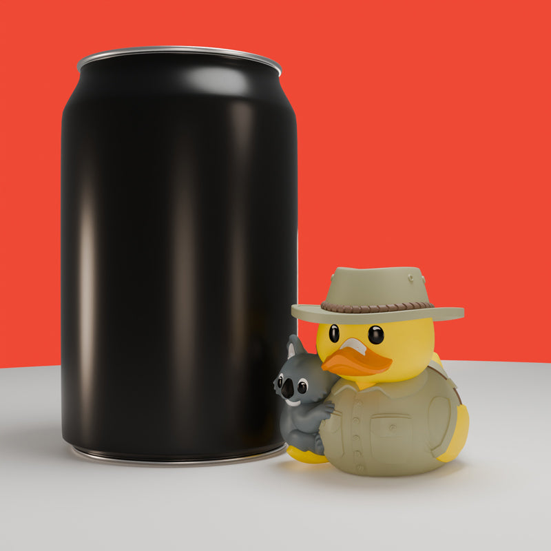 Mini Australien Reise Ente Badeente Sammelfigur TUBBZ