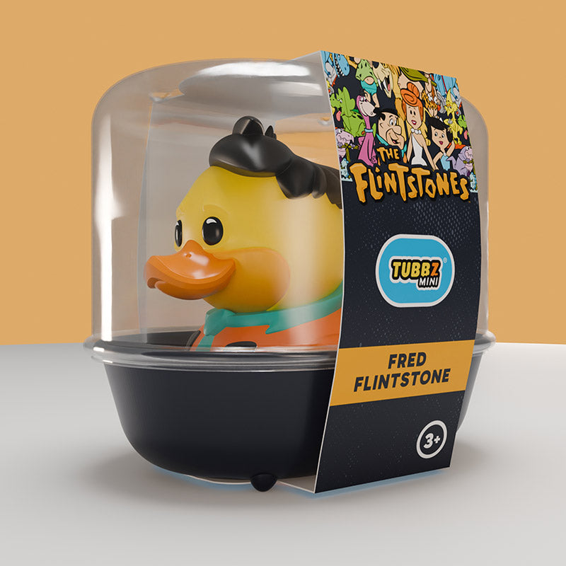 Mini Die Flintstones Fred Feuerstein Ente Badeente Sammelfigur TUBBZ