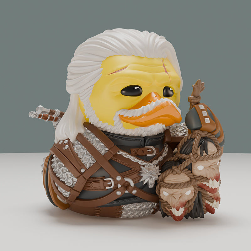 The Witcher Geralt von Riva Ente Badeente Sammelfigur TUBBZ