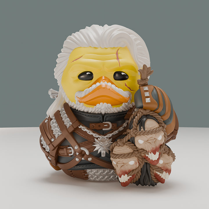 The Witcher Geralt von Riva Ente Badeente Sammelfigur TUBBZ