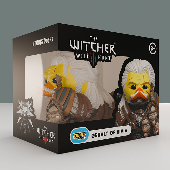 The Witcher Geralt von Riva Ente Badeente Sammelfigur TUBBZ