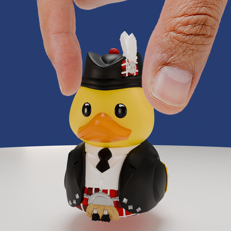 Mini Schottland Reise Ente Badeente Sammelfigur TUBBZ