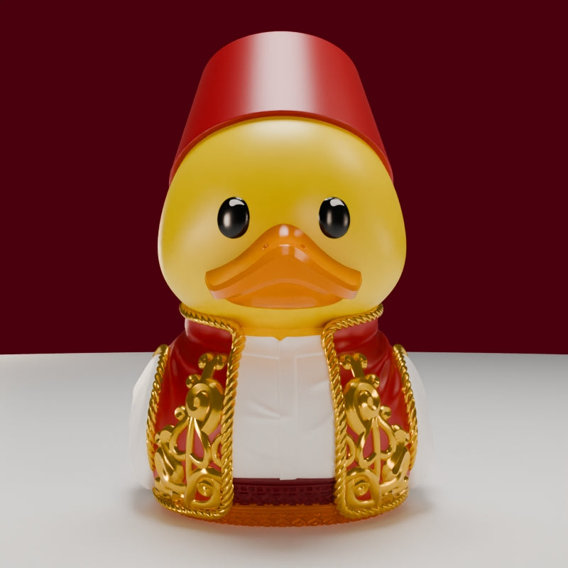 Mini Türkei Ente Badeente Sammelfigur TUBBZ