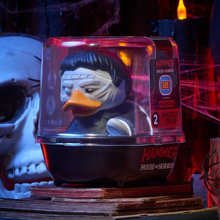 Frankenstein Horror Deko Cosplay Ente Badeente Sammelfigur TUBBZ