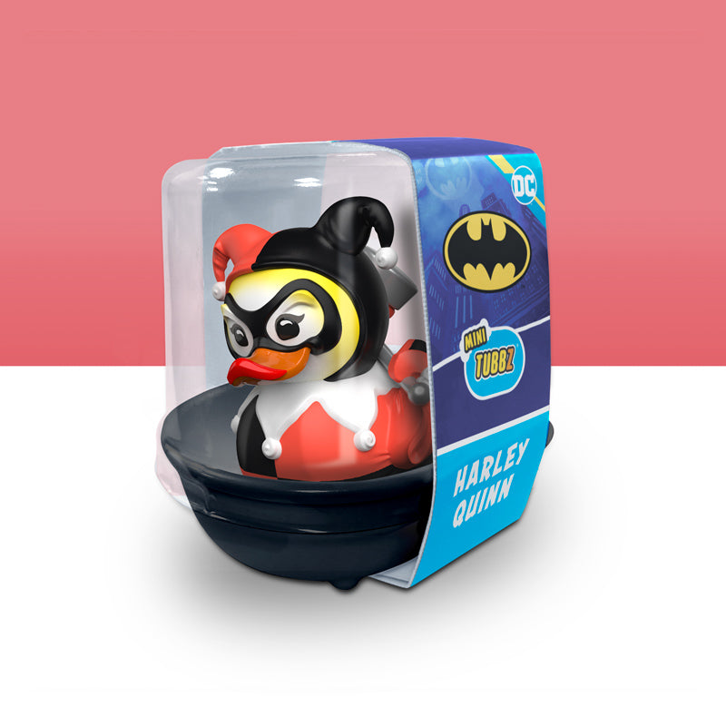 Mini DC Comics Harley Quinn Badeente Sammelfigur TUBBZ Box