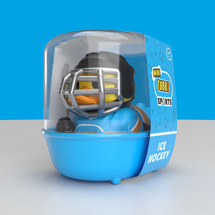 Mini Eishockey Ice Hockey Sport Ente Badeente Sammelfigur TUBBZ
