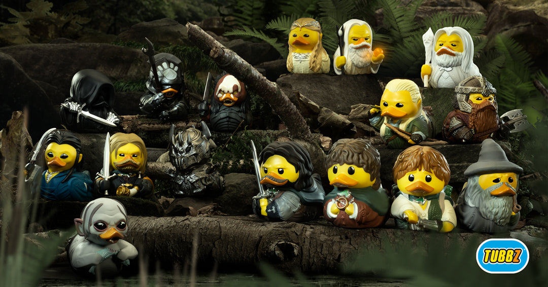 Herr der Ringe Gimli Cosplay Ente Badeente Sammelfigur TUBBZ