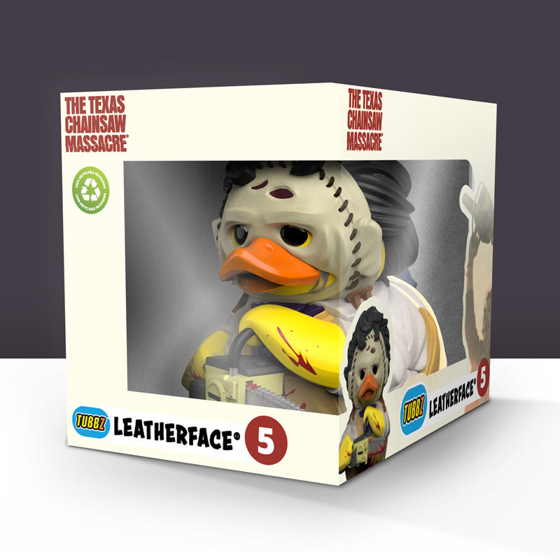 Texas Chainsaw Massacre Leatherface Badeente Sammelfigur Figur TUBBZ Box