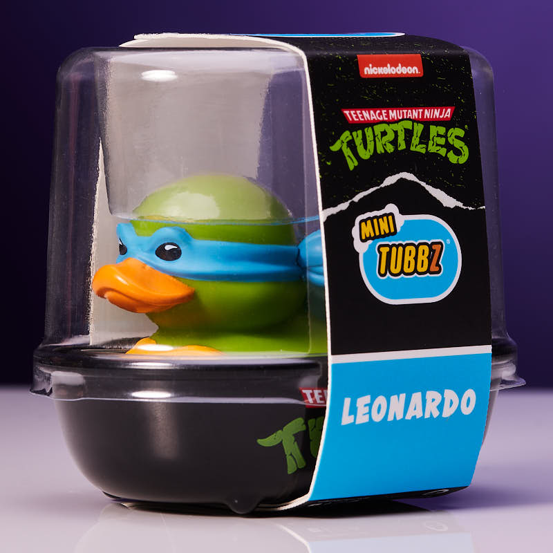 Mini Teenage Mutant Ninja Turtles Leonardo Badeente Sammelfigur TUBBZ
