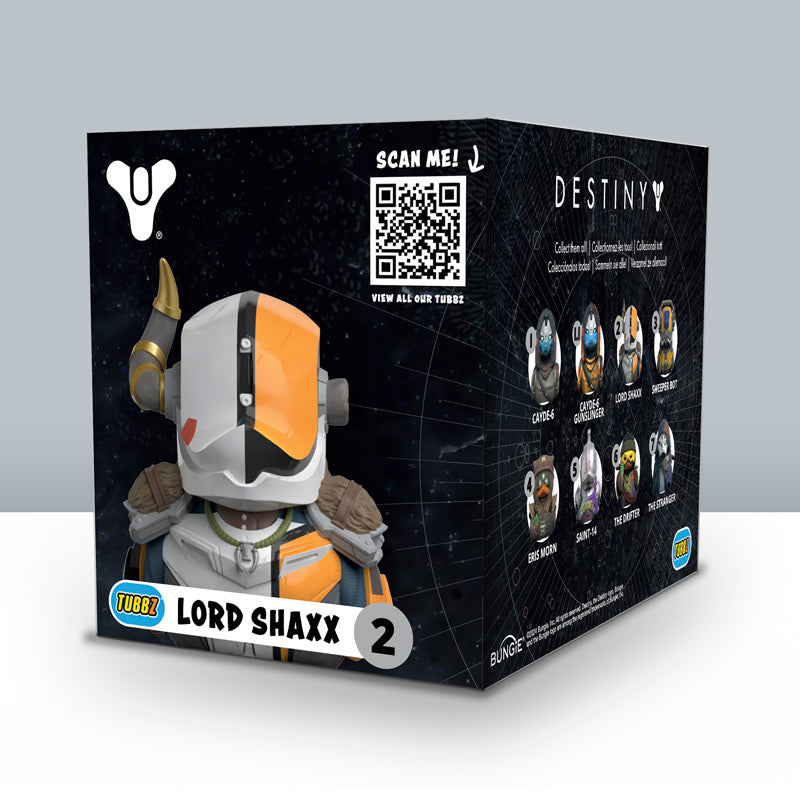 Destiny Lord Shaxx Ente Badeente Sammelfigur Sammelobjekt TUBBZ