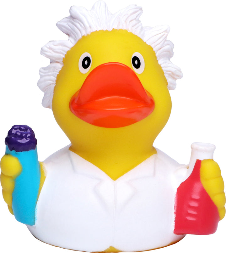 Einstein Physik Chemie Ente Badeente Quietscheente Schnabels
