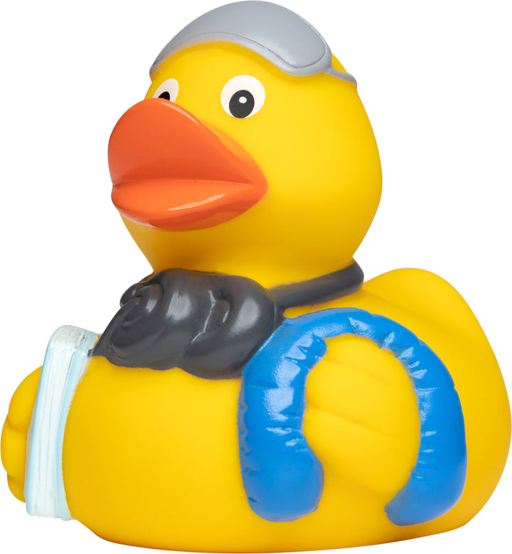 Vielflieger Reisen Urlaub Ente Badeente Quietscheente Schnabels