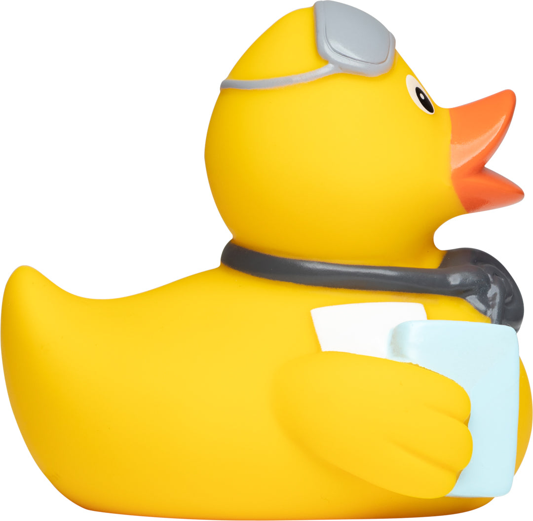 Vielflieger Reisen Urlaub Ente Badeente Quietscheente Schnabels