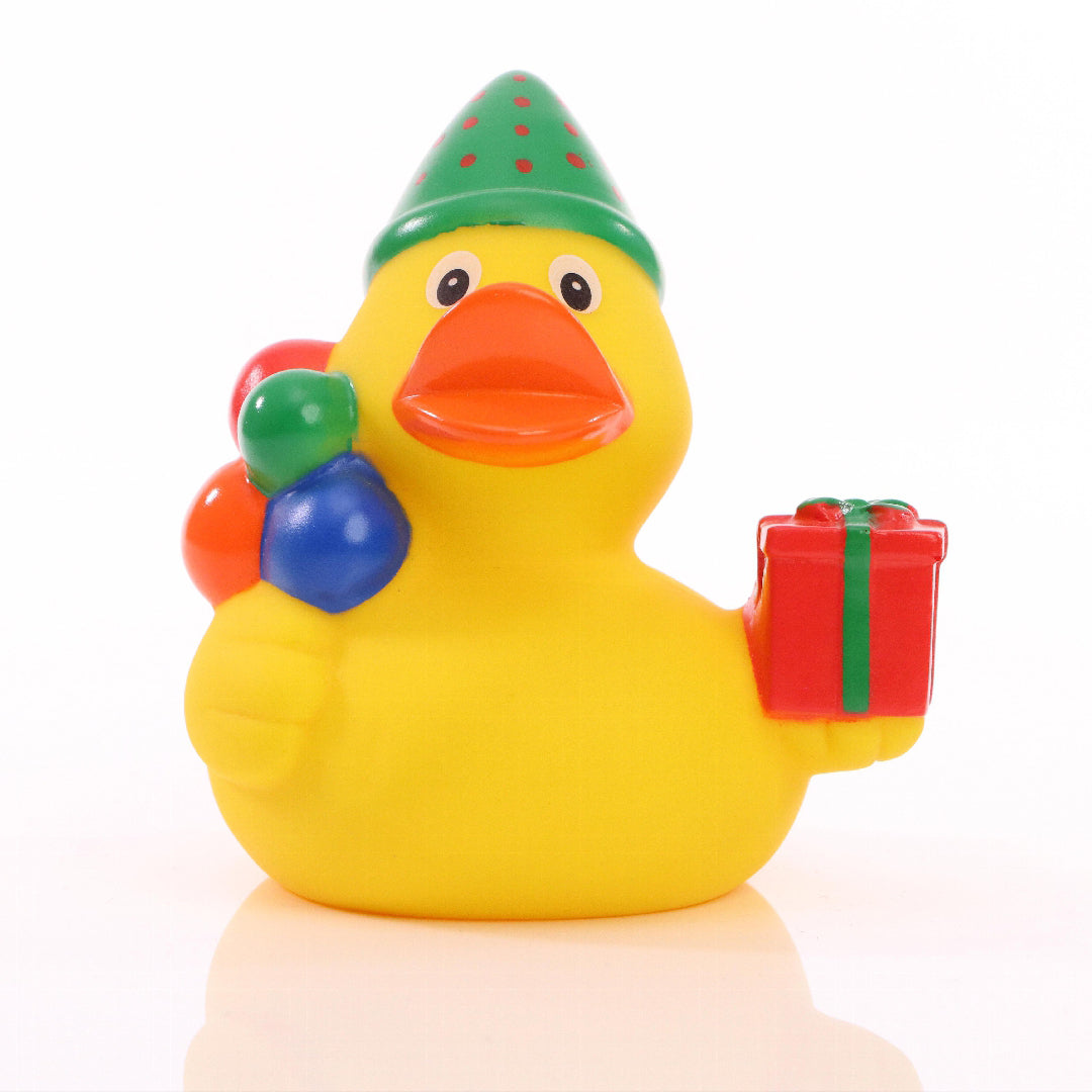 Geburtstag Geschenk Ente Badeente Quietscheente Schnabels