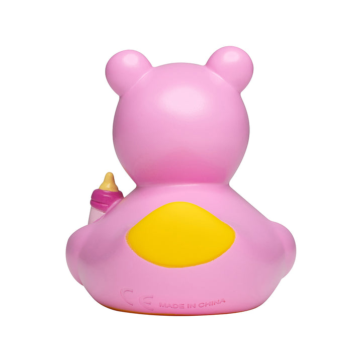 Baby Ente Rosa Pink Mädchen Badeente Quietscheente Schnabels