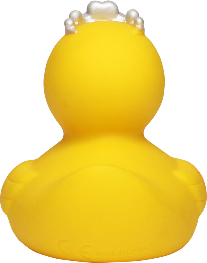Prinzessin mit Herz Krone Ente Badeente Quietscheente Schnabels
