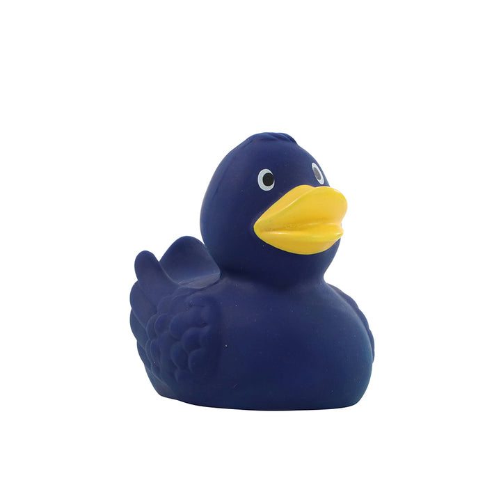 Naturkautschuk Ente Klassik Blau Badeente Schnabels