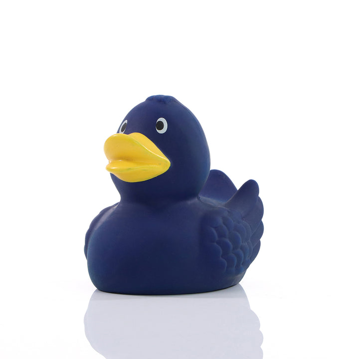 Naturkautschuk Ente Klassik Blau Badeente Schnabels