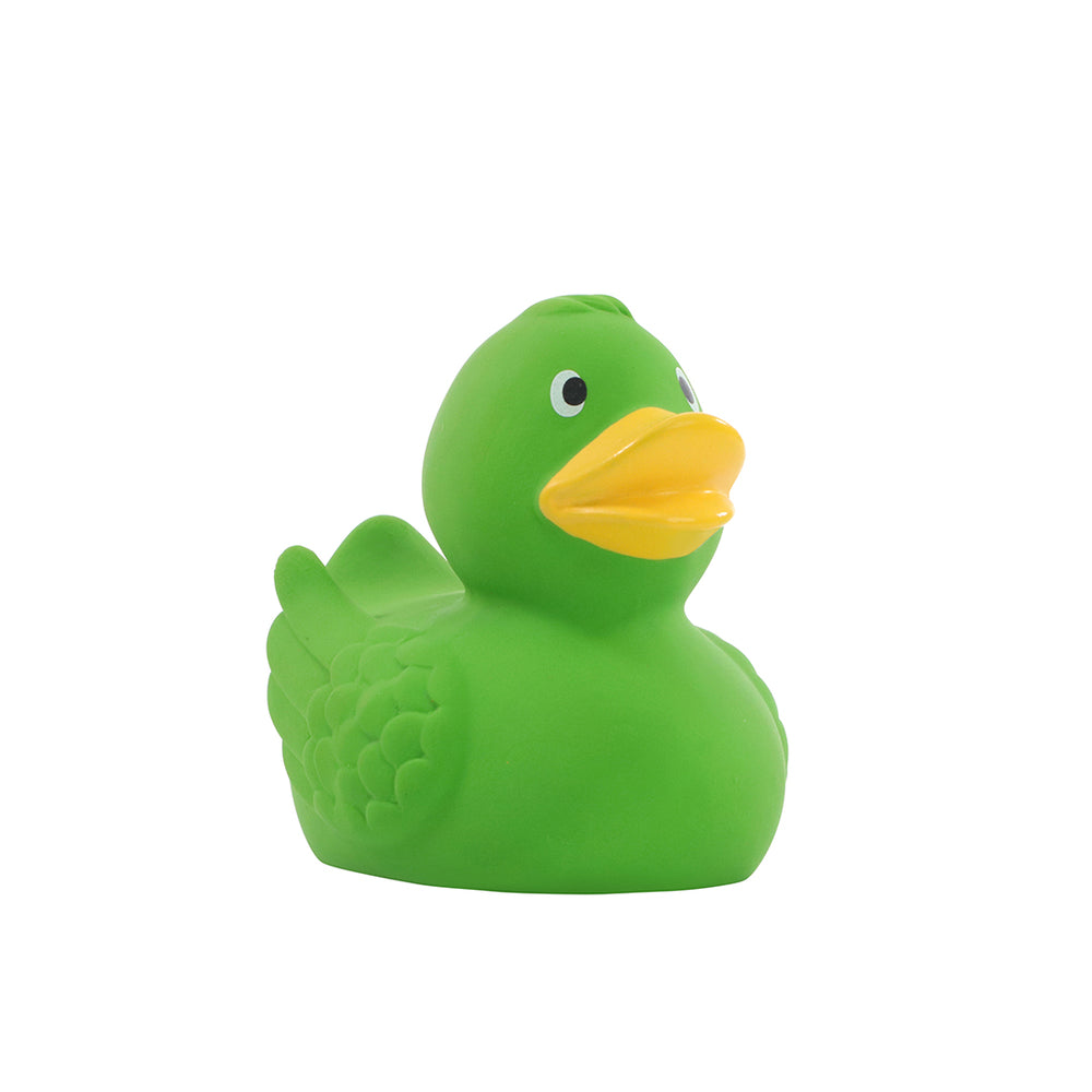 Schnabels Naturkautschuk-Ente (weiß) – Nachhaltiges Quietschspielzeug Aus 100% Naturkautschuk, Badewannen-Ente, Deko & Geschenk Für Kinder