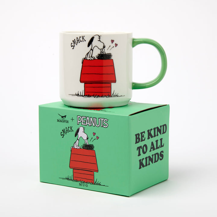 Peanuts Snoopy Tasse Kaffeetasse Teebecher Be Kind Charles M. Schulz Magpie