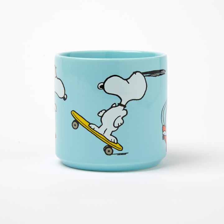 Peanuts Snoopy Tasse Kaffeetasse Teebecher Skateboard Charles M. Schulz Magpie