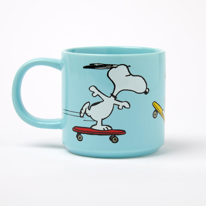 Peanuts Snoopy Tasse Kaffeetasse Teebecher Skateboard Charles M. Schulz Magpie