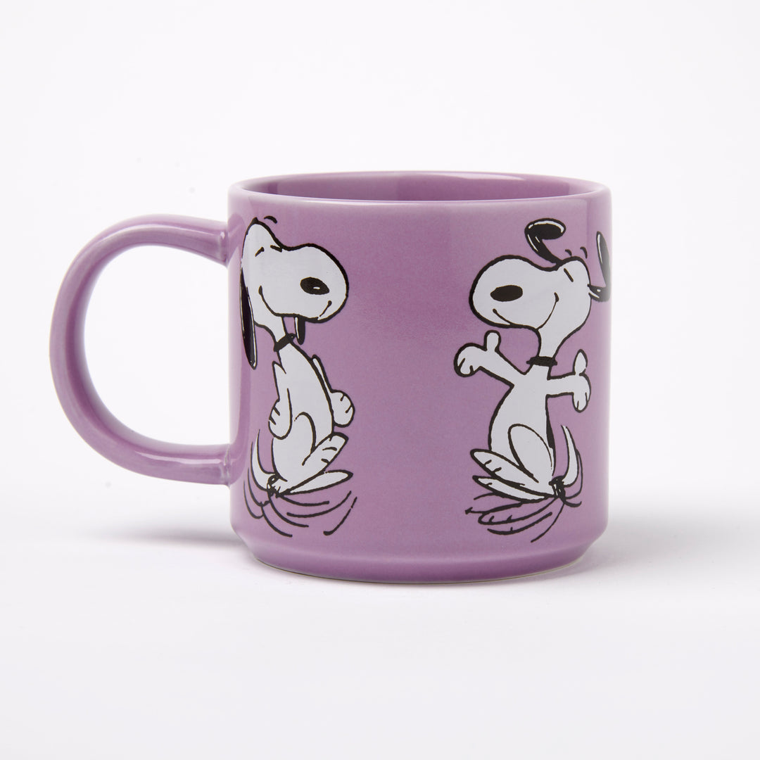 Peanuts Snoopy Tasse Kaffeetasse Teebecher Happy Dance Charles M. Schulz Magpie