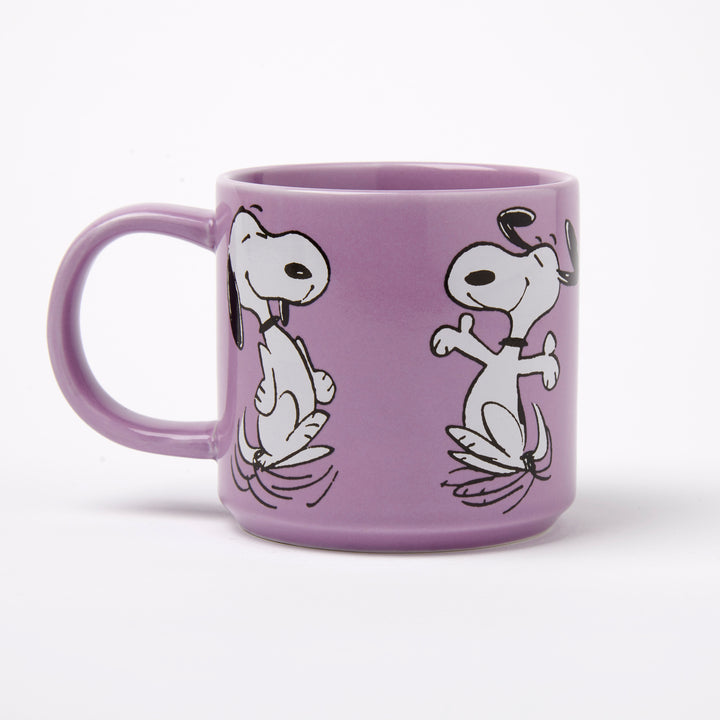 Peanuts Snoopy Tasse Kaffeetasse Teebecher Happy Dance Charles M. Schulz Magpie