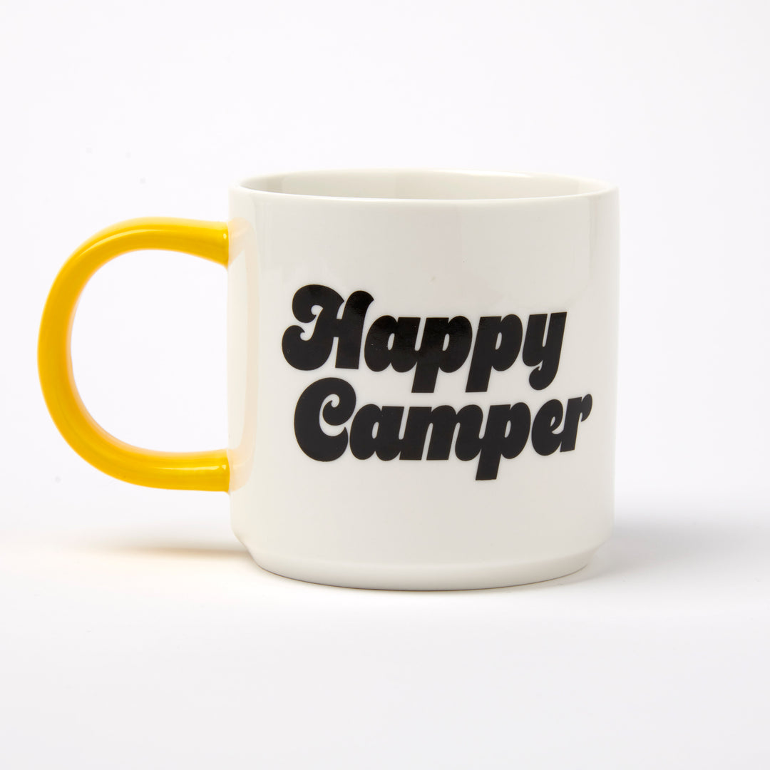 Peanuts Snoopy Tasse Kaffeetasse Teebecher Happy Camper Charles M. Schulz Magpie