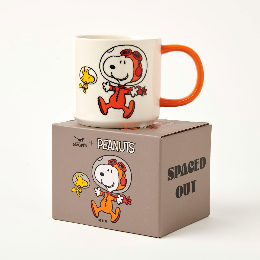 Peanuts Snoopy Tasse Kaffeetasse Teebecher Spaced Out Charles M. Schulz Magpie