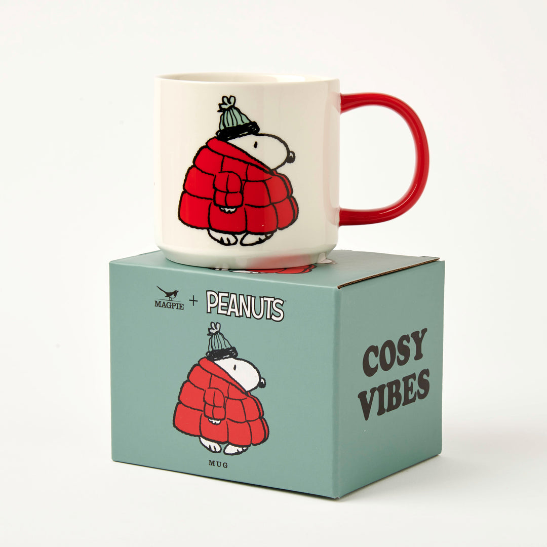 Peanuts Snoopy Tasse Kaffeetasse Teebecher Cosy Vibes Charles M. Schulz Magpie