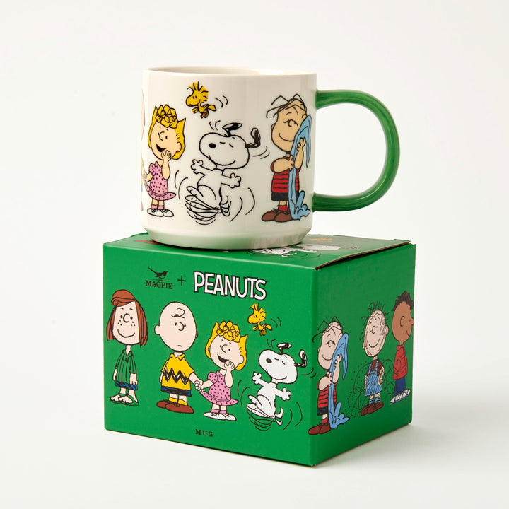 Peanuts Snoopy Tasse Kaffeetasse Teebecher Friends Forever Charles M. Schulz Magpie