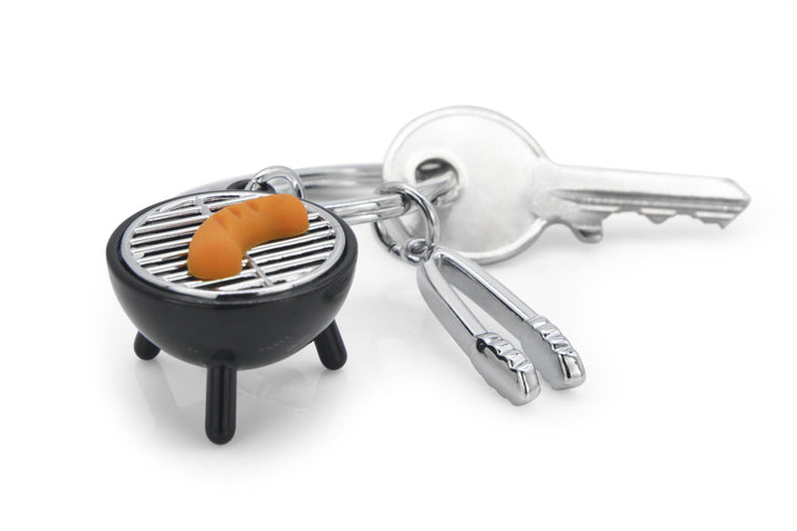Schlüsselanhänger BBQ Barbecue Grillen Metalmorphose