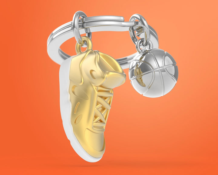 Schlüsselanhänger Basketball Metalmorphose