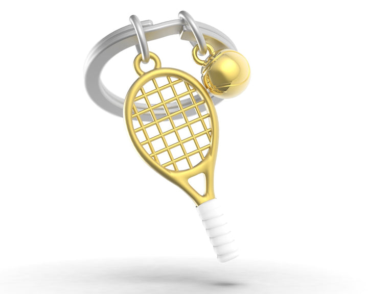 Schlüsselanhänger Tennis Wimbledon Metalmorphose