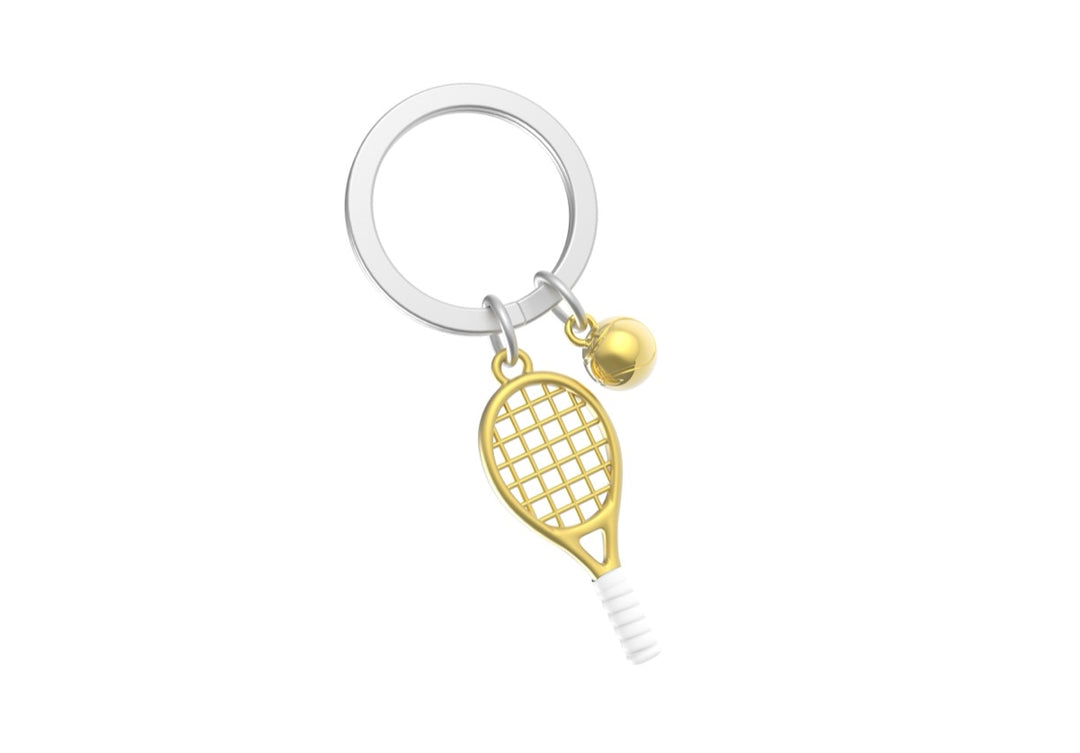 Schlüsselanhänger Tennis Wimbledon Metalmorphose