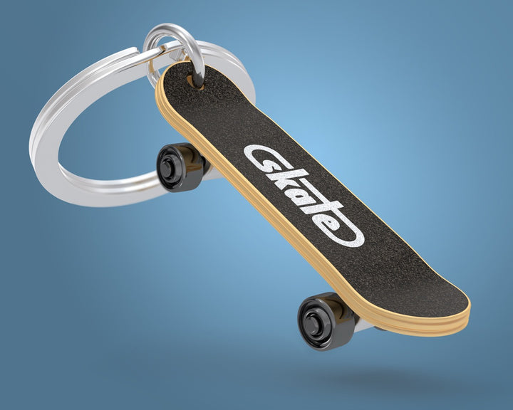 Schlüsselanhänger Skateboard Metalmorphose