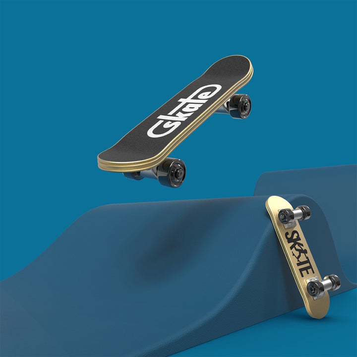 Schlüsselanhänger Skateboard Metalmorphose