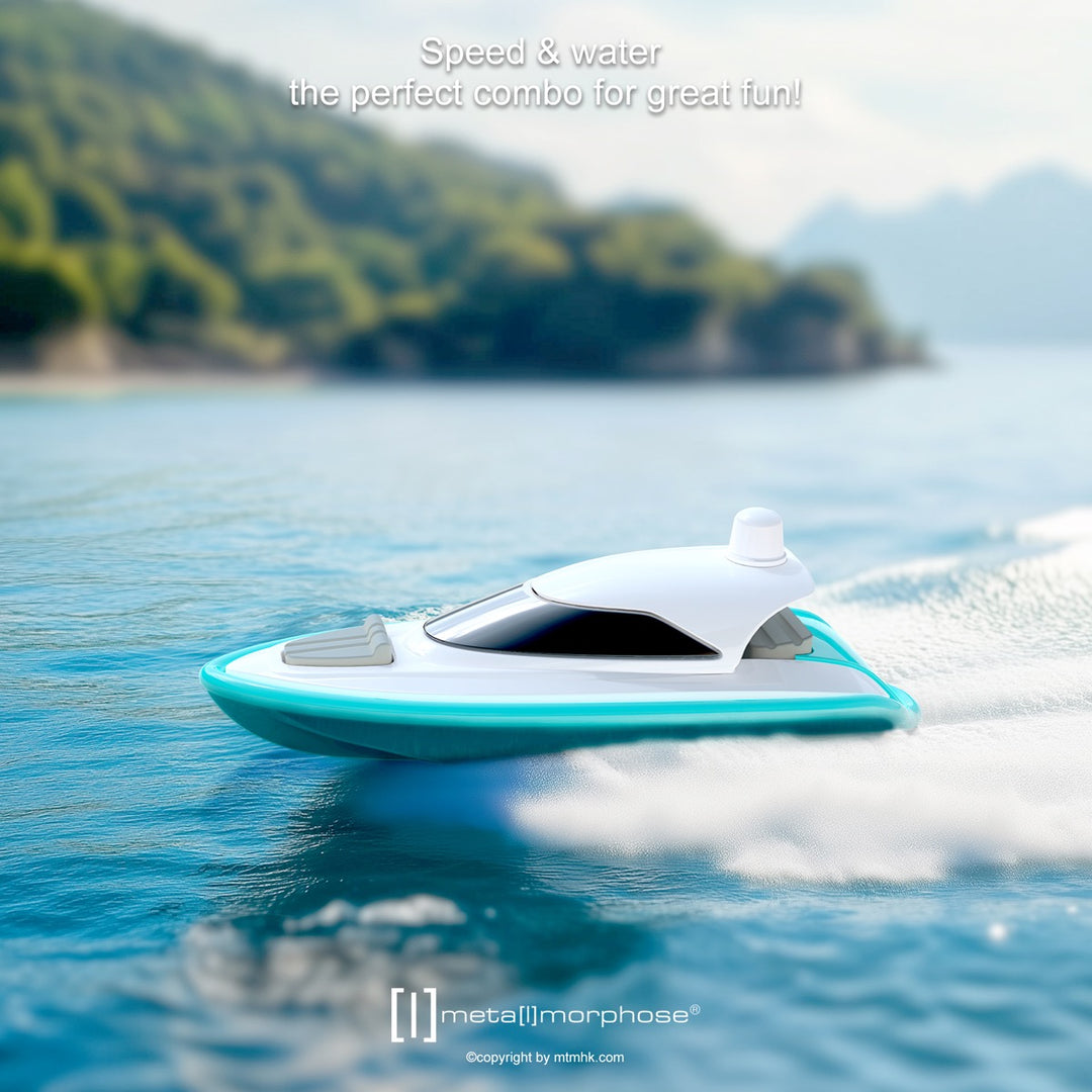 Schlüsselanhänger Speedboat Motorboot Metalmorphose