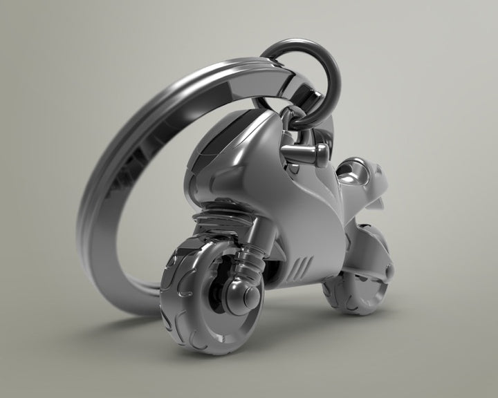Schlüsselanhänger Motorrad Metalmorphose