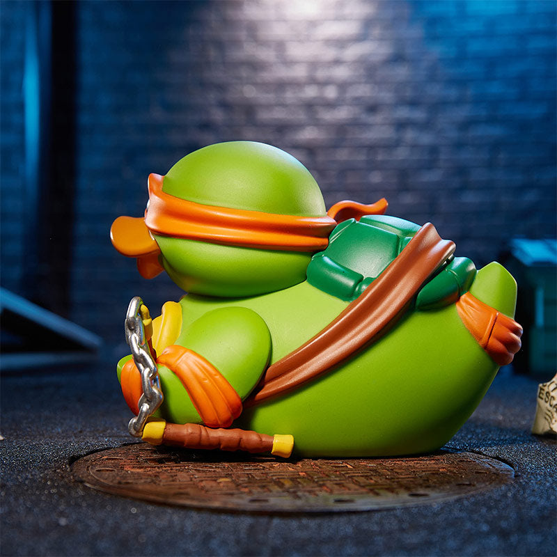 TUBBZ Michelangelo Vinyl-Sammelfigur – Offizieller Teenage Mutant Ninja Turtles Merch, Ca. 9 Cm