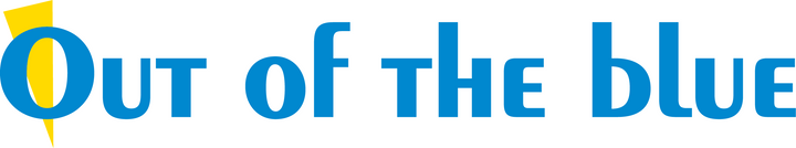 Logo Out Of The Blue Badeenten Quietscheenten Marke