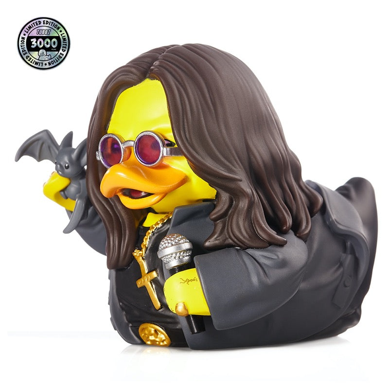 Ozzy Osbourne Prince of Darkness Black Sabbath Badeente TUBBZ