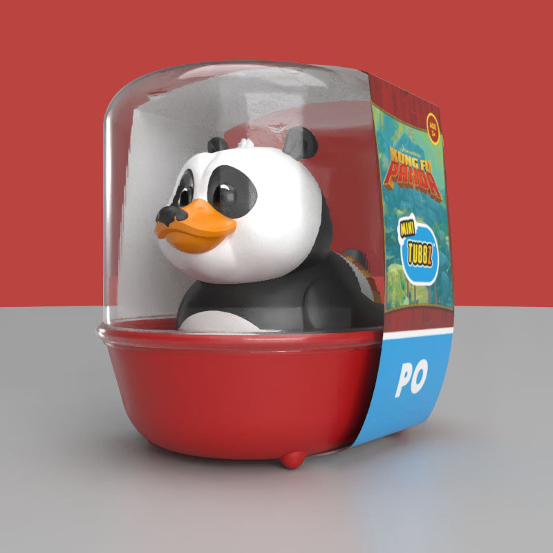 Mini Kung Fu Panda Po Ente Badeente Sammelfigur TUBBZ