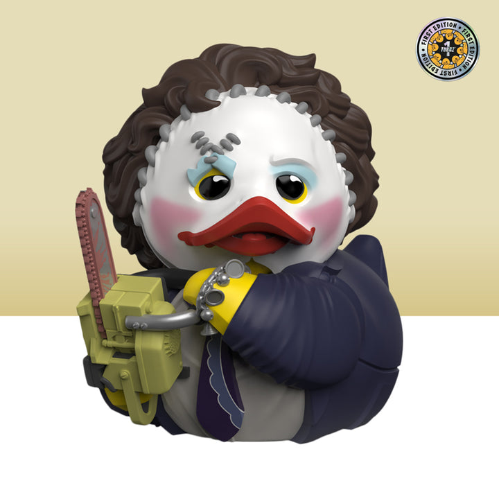 Texas Chainsaw Massacre Leatherface Pretty Woman Badeente Sammelfigur Figur TUBBZ First Edition