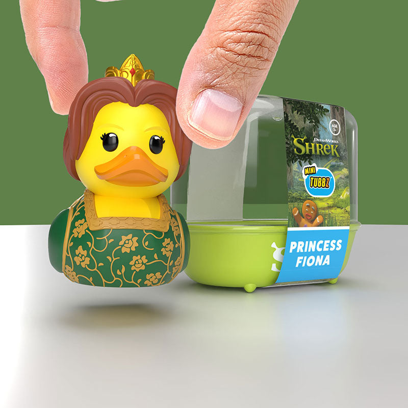 Mini Shrek Prinzessin Fiona Ente Badeente Sammelfigur TUBBZ