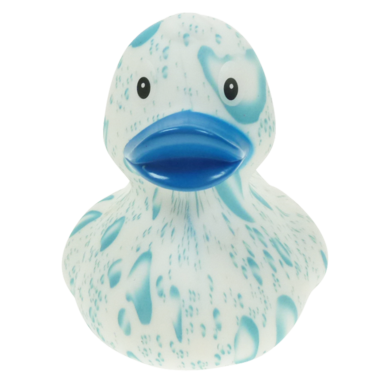 Splash Wasser Spritzer Badeente Quietscheente Gummiente Factotum