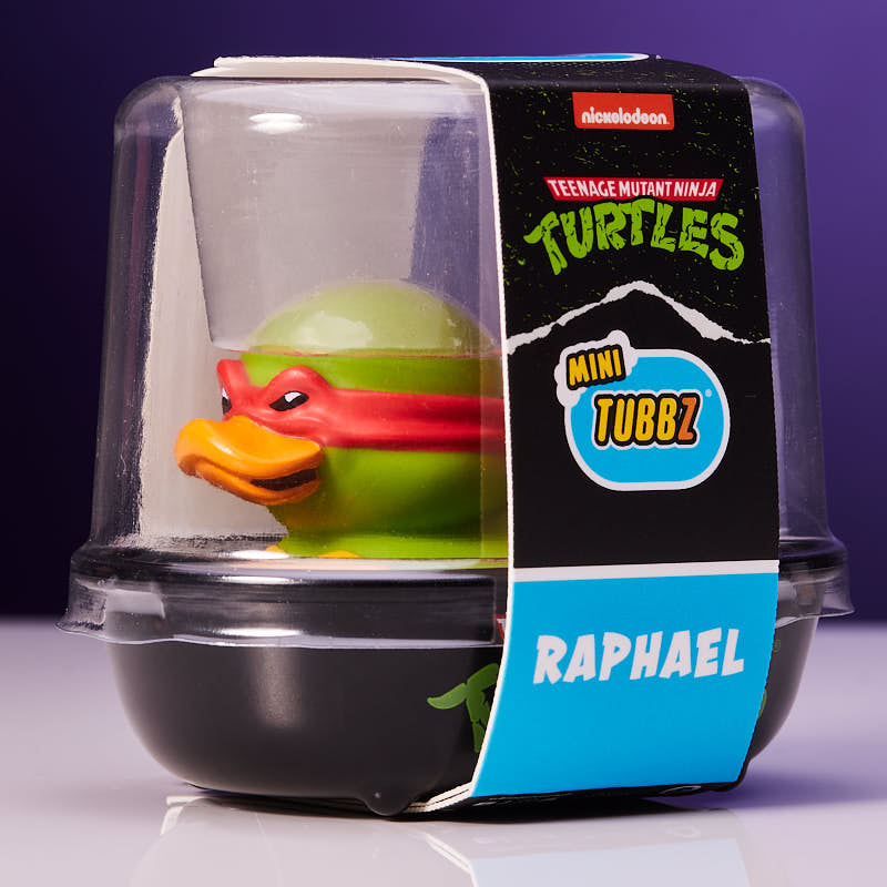 Mini Teenage Mutant Ninja Turtles Raphael Badeente Sammelfigur TUBBZ