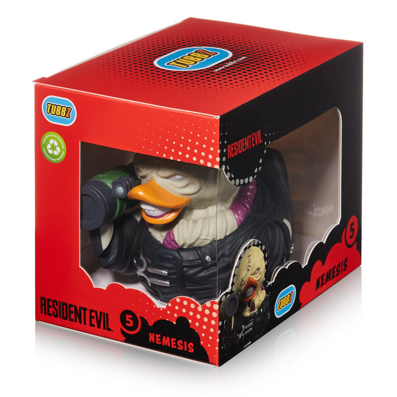 Resident Evil Nemesis Ente Badeente Sammelfigur TUBBZ