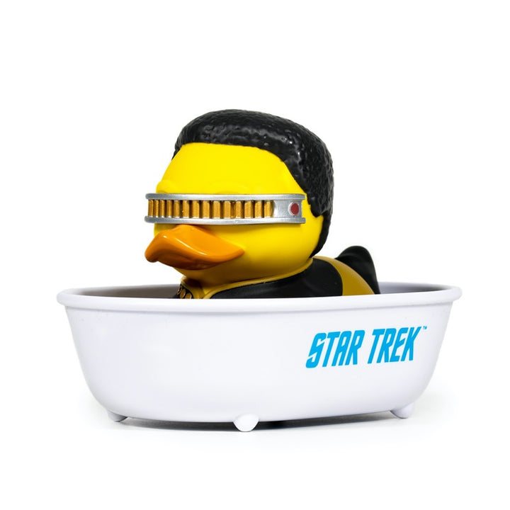 Star Trek Geordi La Forge Ente Badeente Sammelfigur TUBBZ